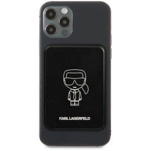 Karl Lagerfeld Powerbank indukcyjny KLPBMSOIBK 3000mAh MagSafe (universal)