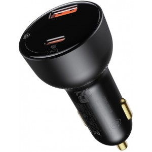 Baseus Superme fast car charger USB / USB Type C 100W PPS Quick Charge Power Delivery + USB cable Type C 100W (20V/5A) 1m black (TZCCZX-01) (universal)
