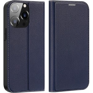 Dux Ducis Skin X2 case for iPhone 14 Pro magnetic flip case blue (universal)