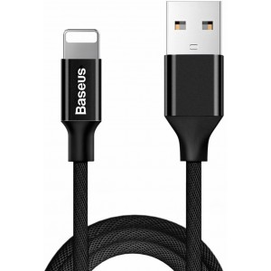 Baseus Yiven fabric braided cable USB / Lightning 1.8M black (CALYW-A01) (universal)
