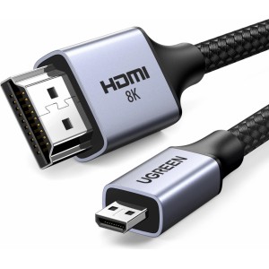 Ugreen Micro HDMI adapter cable - HDMI 2.1 8K 2m Ugreen HD164 - gray (universal)