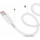 Xiaomi Kabel 100cm USB-C do Lightning PowerDelivery do Apple iPhone USB Data Charging Cable PD 20W Biały