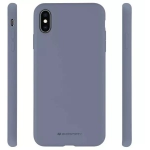 4Kom.pl Mercury Silicone Phone Case for iPhone 14 lavender/lavender