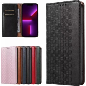 4Kom.pl Magnet Strap Case case for iPhone 12 Pro cover wallet mini lanyard pendant black
