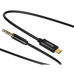 Baseus usb-c cable Type C Jack 3.5 Audio 120 cm M01 black