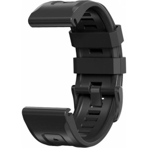 4Kom.pl Iconband sports strap for Garmin Fenix ​​5 / 6 / 6 Pro / 7 Black