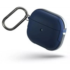 Uniq Protective Earphone Case Valencia Case for Apple AirPods 3 blue/blue Antimicrobial