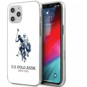 U.s. Polo US Polo USHCP12LTPUHRWH Phone Case for Apple iPhone 12 Pro Max white/white Shiny Big Logo