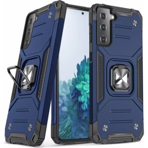 Wozinsky Ring Armor armored hybrid case cover with magnetic holder for Samsung Galaxy S22 (S22 Plus) blue