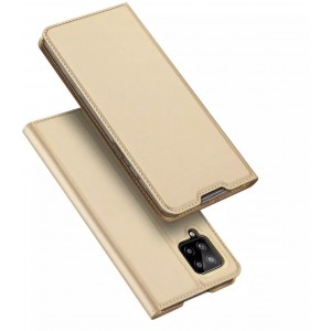 Dux Ducis Skin Pro holster cover with flip cover for Samsung Galaxy A42 5G gold