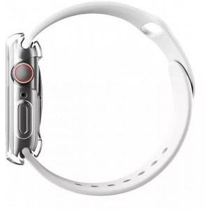 Uniq Garde protective case for Apple Watch Series 7/8 41mm transparent/clear