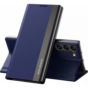 4Kom.pl Sleep Case Pro for Samsung Galaxy S23 with flip stand blue