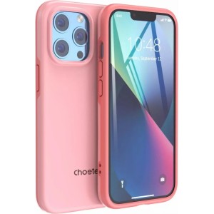 Choetech MFM Anti-drop case Made For MagSafe case for iPhone 13 Pro pink (PC0113-MFM-PK)