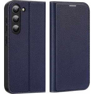 Dux Ducis Skin X2 protective case for Samsung Galaxy S23 flip cover wallet stand blue