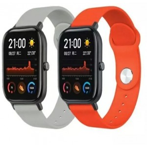 Producenttymczasowy Smartwatch strap Beline Everyday universal strap for 20mm orange / orange