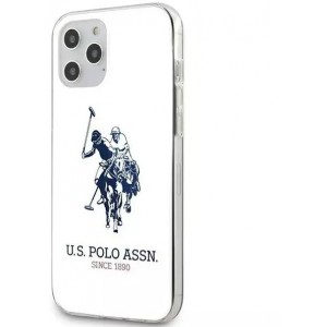 U.s. Polo US Polo USHCP12LTPUHRWH Phone Case for Apple iPhone 12 Pro Max white/white Shiny Big Logo