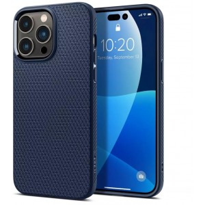 Spigen Etui Spigen Liquid Air do Apple iPhone 14 Pro Max Navy Blue