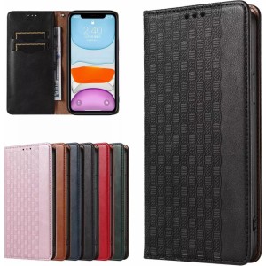 4Kom.pl Magnet Strap Case case for iPhone 13 case wallet mini lanyard pendant black