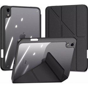 Dux Ducis Magi case for iPad mini 2021 smart cover with stand and compartment for Apple Pencil black
