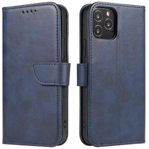 4Kom.pl Magnet Case elegant case with a flip cover and stand function for Samsung Galaxy A33 5G blue