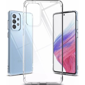 Ringke Fusion case cover with gel frame for Samsung Galaxy A73 transparent