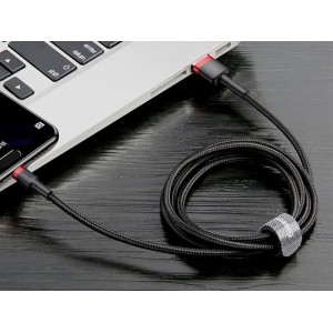 Baseus Kabel USB-C 3A 1M red black