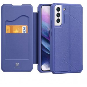 Dux Ducis Skin X holster cover with flip cover for Samsung Galaxy S22 blue