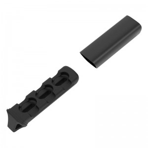 Vention 3-Outlet Sleeve Vention KBUB0 for Connector Black