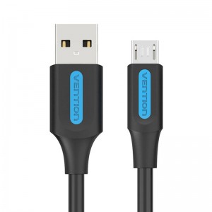 Vention USB 2.0 A to Micro-B 3A cable 1.5m Vention COLBG black