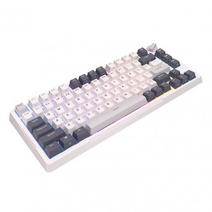 Royal Kludge Mechanical keyboard Royal Kludge RKH81 RGB, Sky cyan switch (white)