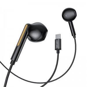 Vipfan Wired in-ear headphones Vipfan M11, USB-C (black)