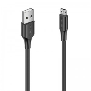Vention USB 2.0 Male to Micro-B Male 2A 2m Vention CTIBH (black)