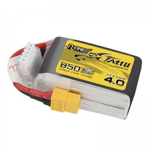 Tattu Battery Tattu R-Line 850mAh 14.8V 130C 4S1P XT60