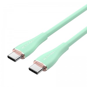 Vention USB-C 2.0 to USB-C 5A Cable Vention TAWGF 1m Light Green Silicone