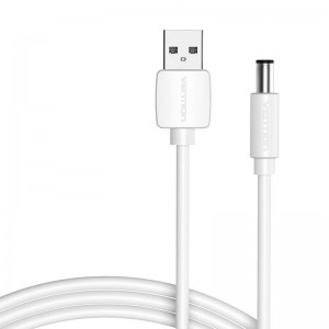 Vention USB to DC 5.5mm Power Cable 1.5m Vention CEYWG (white)
