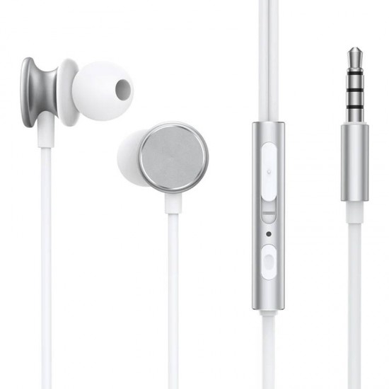 Joyroom Wired Earphones JR-EW03, Half in Ear (Silver)