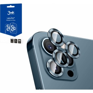 3MK Kameras aizsargstikli priekš Apple iPhone 15 Pro Silver