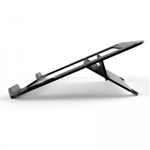 Aula F61 Алюминиевая охлаждающая подставка-штатив 2in1 для Ноутбука (10-17'') с регулируемым углом наклона Черная