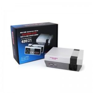 Powerbox PWB075 Ретро TV AV Аналоговая Игровая консоль с Двумя Джойстиками и 620 Встроенными играми