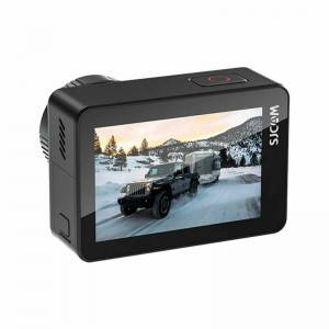 Sjcam SJ10 Pro Wi-Fi Ūdendroša 30m Kamera 4K 60fps 6-Axis Gyro 5G 2.33'' UHD IPS LCD Melna