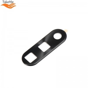 Takeme Алюминиевая защитная крышка для задней камеры телефона на Samsung Galaxy Note 10 (N970F) Черная