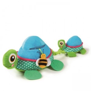 Oops Turtle Мульти функциональная развивающая игрушка для детей от 3м+ с вибрацией / пищалкой и элементом для прорезания зубиков Цветная 11006.00