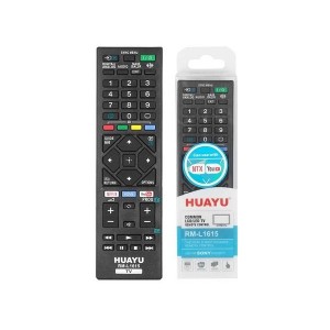 HQ LXH1615 TV pults SONY / LCD / LED /  Netflix RM-L1615 / Melna