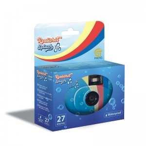 Gt Photo Realishot Splash Waterproof Single Use Camera 27 Photos