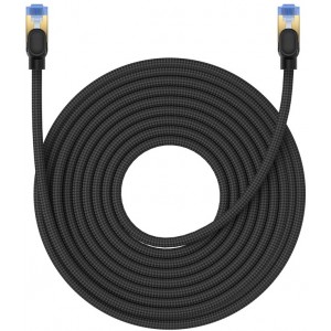 Baseus fast internet cable RJ45 cat.7 10Gbps 15m braided black (universal)