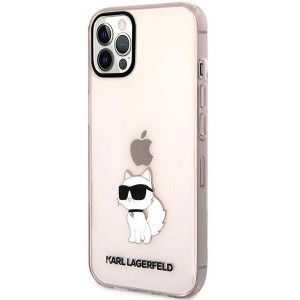 Karl Lagerfeld KLHCP12MHNCHTCP iPhone 12 /12 Pro 6.1" pink/pink hardcase Ikonik Choupette (universal)