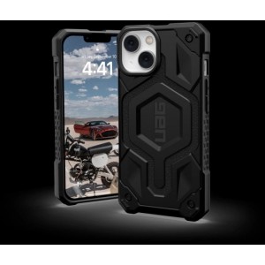 UAG Monarch - protective case for iPhone 14 Plus, compatible with MagSafe (black) (universal)