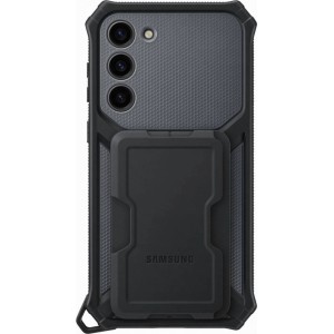 Samsung Rugged Gadget Case for Samsung Galaxy S23+ Rugged Cover Ring Holder Stand Gray (EF-RS916CBEGWW) (universal)