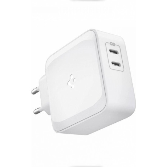 Spigen PE2007EU POWERARC 2-PORT NETWORK CHARGER PD60W/QC3.0 WHITE (universal)