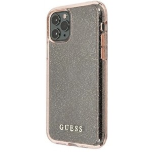 Guess GUHCN58PCGLPI iPhone 11 Pro pink/pink hard case Glitter (universal)